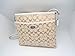 Coach 12CM Signature File Bag - Light Khaki/Chalk