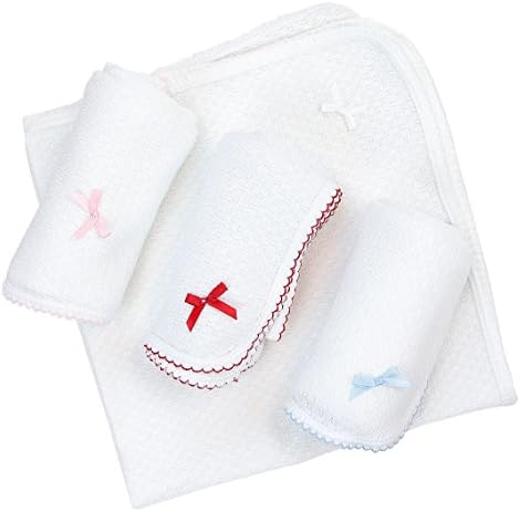 Paty Knit Swaddle Blanket (White)
