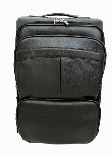 Royce Leather Deluxe Weekender - Black