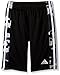 adidas Big Boys' Active Short, Black/Grey, Medium/10-12