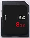 MOBILE BITS FREE DELIVERY 8GB SDHC High Speed Class 6 memory card Suitable for Canon A550