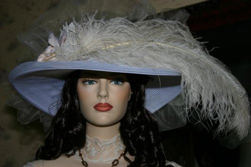 Buy Victorian Hat Wedding Hat Church Hat NEW Tea Hats Design By Darna “Miss Creamy Crystal Fairy”