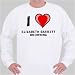 I Love Elizabeth Barrett Browning Sweatshirt