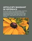 Article Bpv Manquant de R F Rence: Steve Jobs, Diana Ross, Donna Summer, Jane Birkin, Philippe Courroye, Alec Baldwin