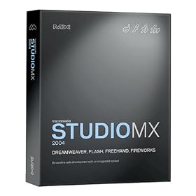 Click here to buy Studio MX 2004 with Flash by Macromedia.