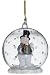 Gorham Winter Follies Snowman Ball Ornament