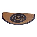 Half Moon Door Mat-Cubs - Multi (29.5Wx17.75Dx1H)
