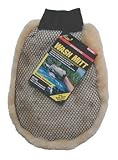 Genuine Sheepswool Professional Wash Mitt With Scrubber