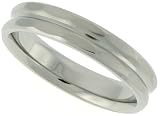 Surgical Steel 5MM Comfort Fit Wedding Band / Thumb Ring