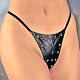 Premium Studded Unique Leather G-String Elastic Back One Size Less Than 10 Left