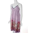 Planet Gold V-neck Spaghetti Strap Juniors Dress