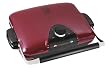 George Foreman GRP90WGR Next Grilleration Removable-Plate Grill with 5 Plates, Red