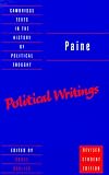 Paine: Political Writings (Cambridge Texts in the History of Political Thought)