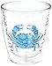 Tervis Blue Crab Tumbler with Emblem 12oz, Clear