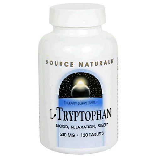 Source Naturals L-Tryptophan 500mg, 120 Tablets