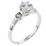 Size 8 Round Cz Military Insignias Ring Gift Fashion Jewelry Sterling Silver