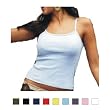 Bella - Ladies' 1x1 Rib Spaghetti-Strap Tank Top (1011) Bella - Ladies' 1x1 Rib Spaghetti-Strap Tank Top (1011)