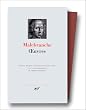 Malebranche : Oeuvres, tome I
