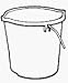 11 Qt. Plastic Utility Bucket - 11 QT. PLASTIC UTILITY BUCKET