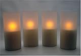 FlickerCell LED Battery Candles - 4pk Gift Set