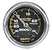 Auto Meter 4703 Carbon Fiber Boost / Vacuum Mechanical Gauge