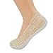 5-Pack Women's Ultra Low-Cut No Slip Sock Liners