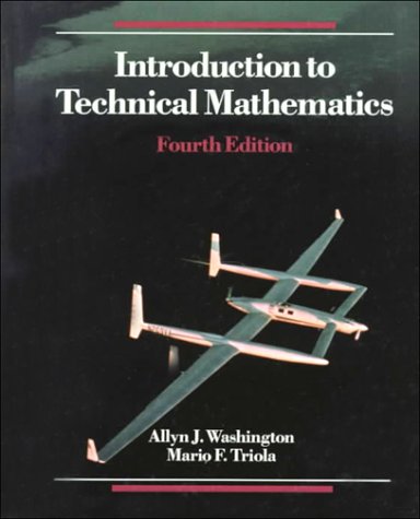 Introduction to Technical Mathematics (4th Edition)