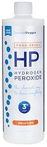 Essential Oxygen Plus Hydrogen Peroxide 3% Food Grade, 16 Ounce