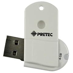 PRETEC i-Disk Wave USB 2.0 Flash Stick white 4GB