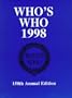 Who's Who 1998 (Who's Who (St. Martins))