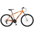 Mongoose Men's Montana Mountain Bike, Matte Orange, Medium