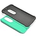 Moto X 2nd Gen Case, MagicMobile [Dual Armor Series] Hybrid Impact Resistant Moto X 2nd Generation Shockproof Tough Case Hard Plastic with Silicone Protective Case for Moto X 2 (2014) [Gray/Turquoise]