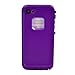 AQURE Waterproof Shockproof Dirtproof Snowproof Protection Case Cover for Apple iPhone 5 (Purple)