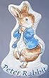 Peter Rabbit Cutout Wall Hanging