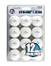 Halex Cyclone 1-Star Table Tennis Ball 12-Piece Value Pack (White)