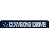 Dallas Cowboys Plastic Street Sign Cowboys Drive
