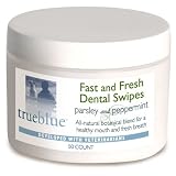 TrueBlue Fast and Fresh Dental Swipes 50 Pads