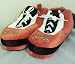 Houston Astros MLB Wrapped Logo Plush Sneaker Slippers - M