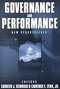 Governance and Performance: New Perspectives