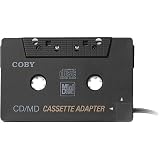 Coby CA-747 Dual Position CD/MD/MP3 Cassette Adapter