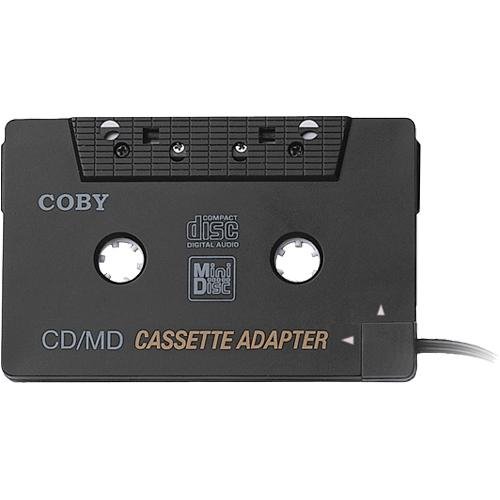 Coby CA-747 Dual Position CD MD MP3 Cassette Adapter