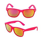 Wayfarer Fashion Sunglasses 350RPK Pink Design with Rainbow Mirror Lenses for Women and Men Wayfarer Fashion Sunglasses 350RPK Pink Design with Rainbow Mirror Lenses for Women and Men