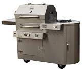 Kalamazoo 450HS Hybrid Free-Standing Grill with Side Burner, Liquid Propane