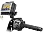 RAM-B-174-AQ6U: RAM Medium Wide Aqua Box Motorcycle Brake / Clutch Reservoir Mount for Garmin, Magellan, TomTom, Mio GPS Devices