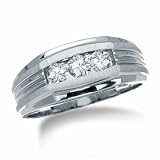 1/3 Carat Men's Wedding Band