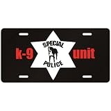 New  Greater Swiss Mountain Dog / K-9 Unit  License Plate Dog