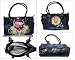 Christian Audigier Ed Hardy Kristine Satchel Khaki Plum Purple- DTKRI3103