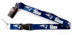 New England Patriots Lanyard Keychain