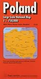 Poland National Road Map (Red Cover)