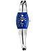 Armitron Women's Diamond Collection Blue Dial Watch #75-3447BLSV